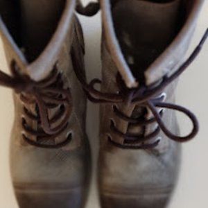 Roan High Ankle Lace/Zipper Boot 7.5